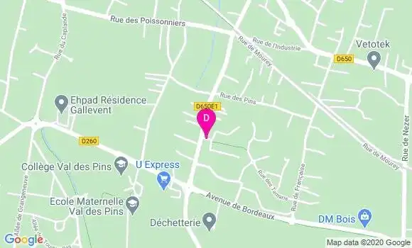 Localisation Nicolas Diverres