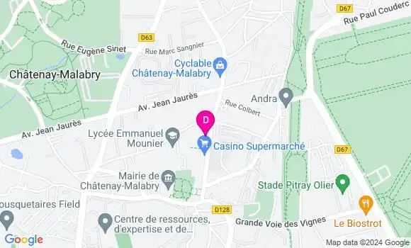Localisation Thomas Barbier