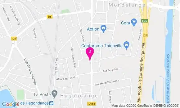 Localisation Carole Pignon