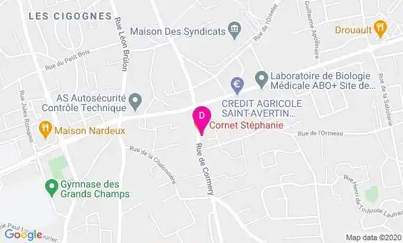 Localisation Stephanie Cornet