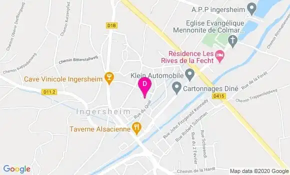 Localisation Jean Michel Wildy