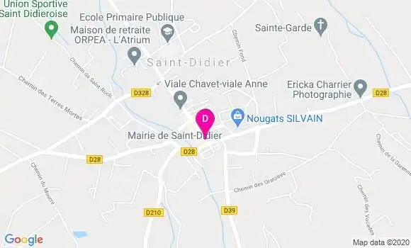 Localisation Eric Chaye