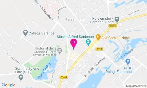 Localisation Fabrice Prevost