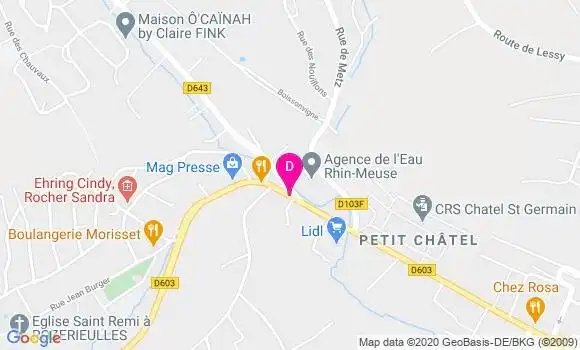 Localisation Laurence Cunin