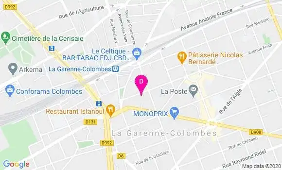 Localisation Marc Perinne