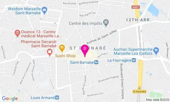 Localisation Florence Scheffen