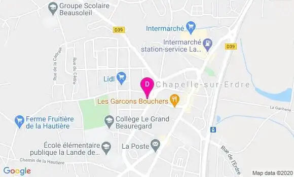 Localisation Nathalie Marchal