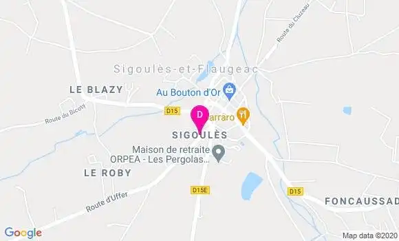 Localisation Amelie Bringuier