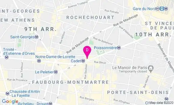 Localisation Nadine Guez