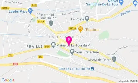 Localisation Stephanie Peneau