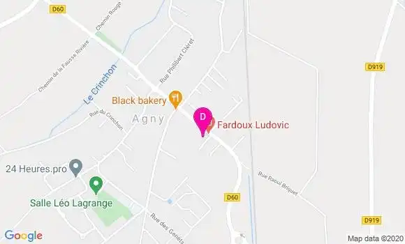 Localisation Simon Labe