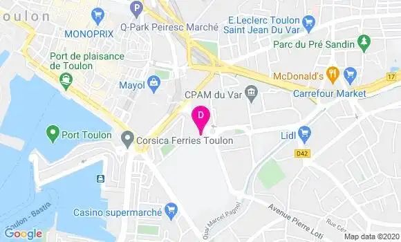 Localisation Caroline Gantel Pecourt
