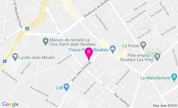 Localisation Nadia El Mallouki