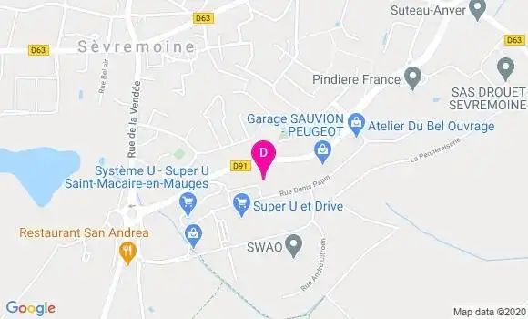 Localisation Pierre Louis Baranger