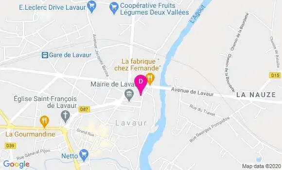 Localisation Cyrielle Gimenez