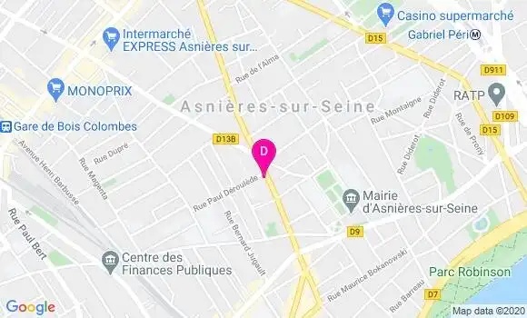 Localisation Helene Boutet Devriese