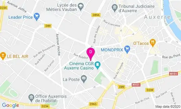 Localisation Thierry Lemonnier