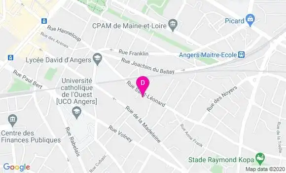 Localisation Pascale Chauvin Le Marchand