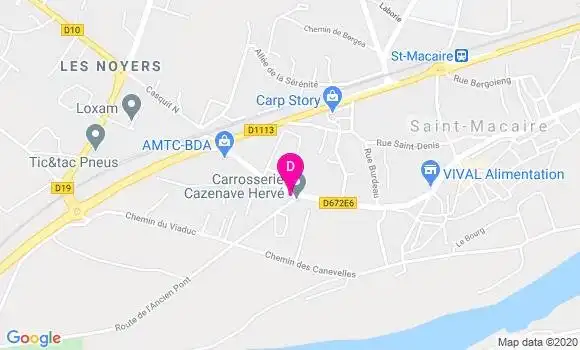 Localisation Francois Tonneaux