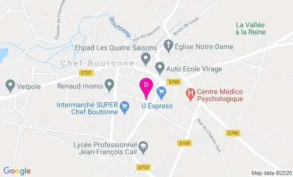 Localisation Fabienne Ranchere