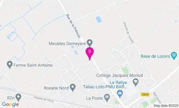 Localisation Alexandre Laurent