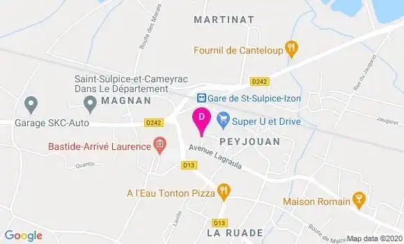 Localisation Bruno Gsell