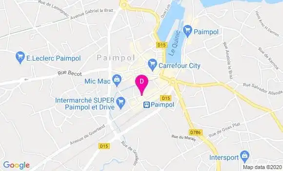Localisation Linda Martin Prigent