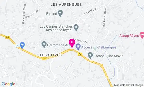 Localisation Denis Giraud