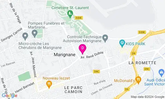 Localisation Armand Guiraud