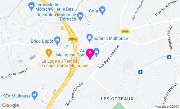 Localisation William Rebischung