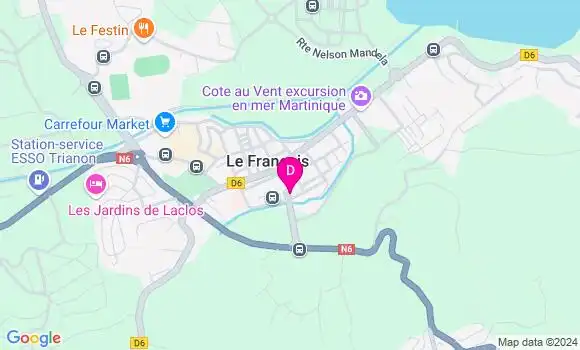 Localisation Jacques Hiriart