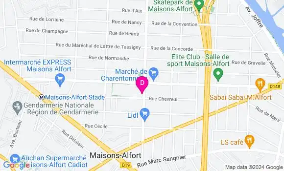 Localisation Mailys Balteau
