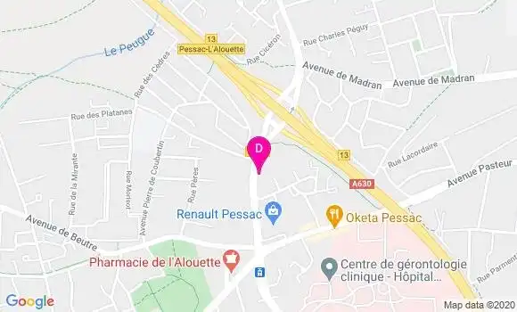 Localisation Elisabeth Seuve Ouahnich