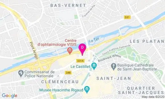 Localisation Claude Cabanas