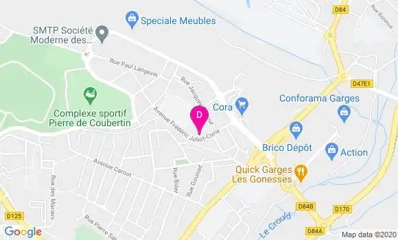Localisation Bachir Zaouch