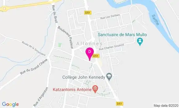 Localisation Thierry Geneste