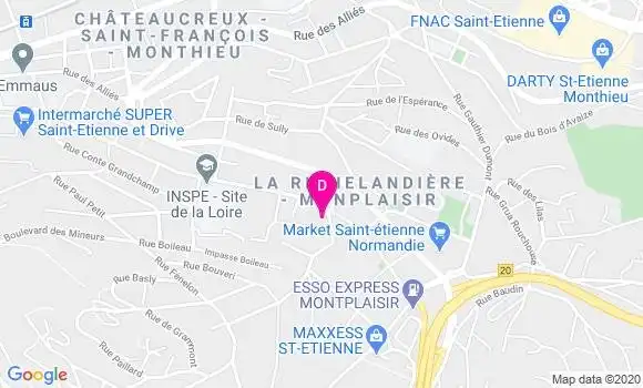 Localisation Patrice Bouchon