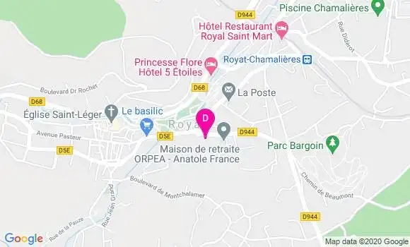 Localisation Amandine Boudon