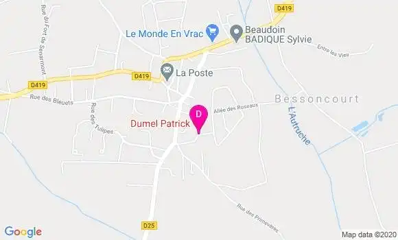 Localisation Patrick Dumel