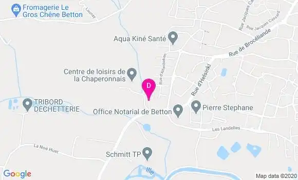 Localisation Arnaud Oudinet