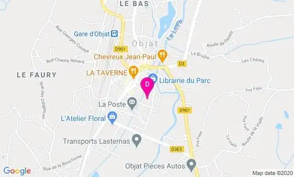 Localisation Frank Farge