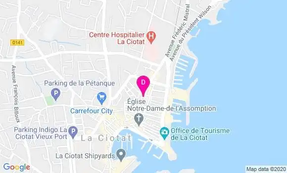 Localisation Sophie Migliore