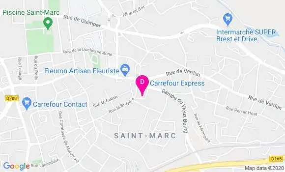 Localisation David Paire