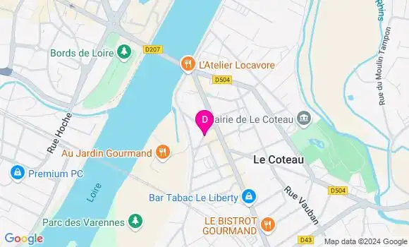 Localisation Luc Magnin