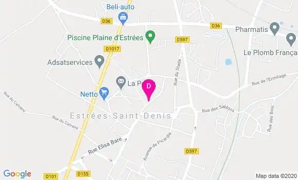 Localisation Nathanael Manou