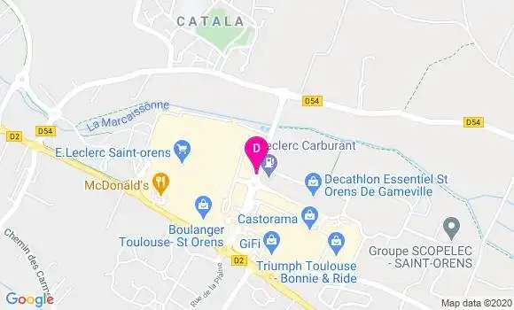 Localisation Luc Chane Sane