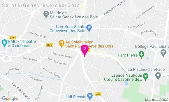 Localisation Rene Amatte