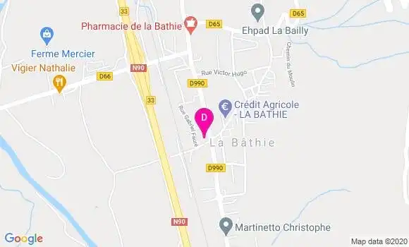 Localisation Anne Cartier