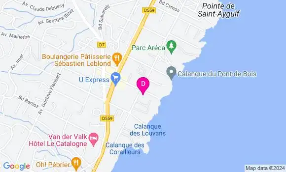 Localisation Dorine Dalmais
