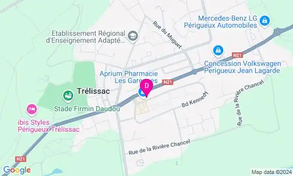 Localisation Cyrielle Bonafos
